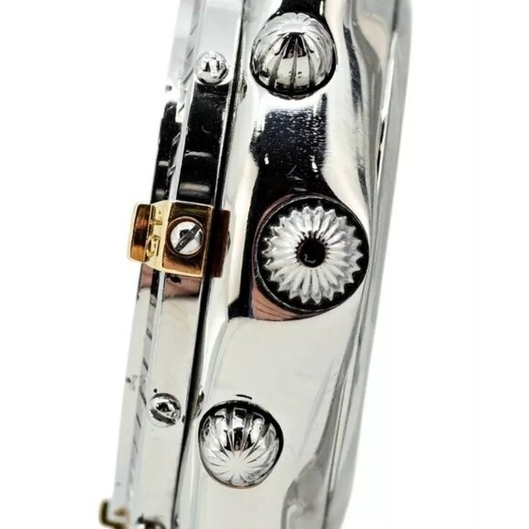 Vintage 37mm Breitling Chrono Cockpit White Dial Two Tone Auto Watch Ref B30012! - Picture 4 of 11